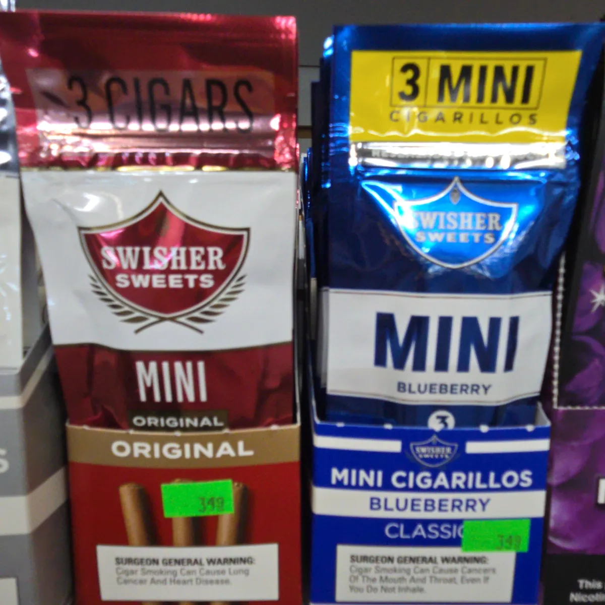 Swisher Sweets Cigarillos Mini 3 Count