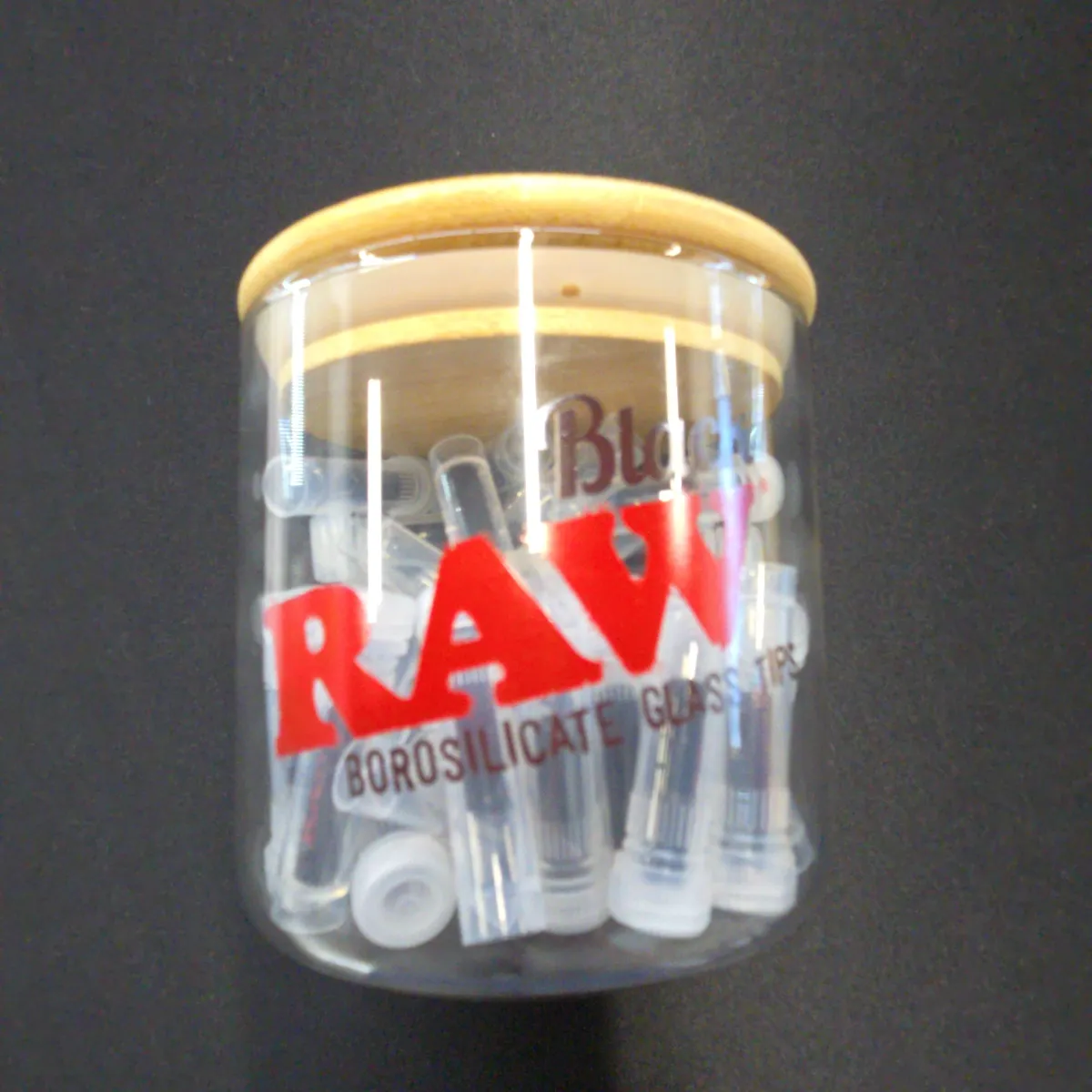 RAW Black Borosilicate Glass Tip