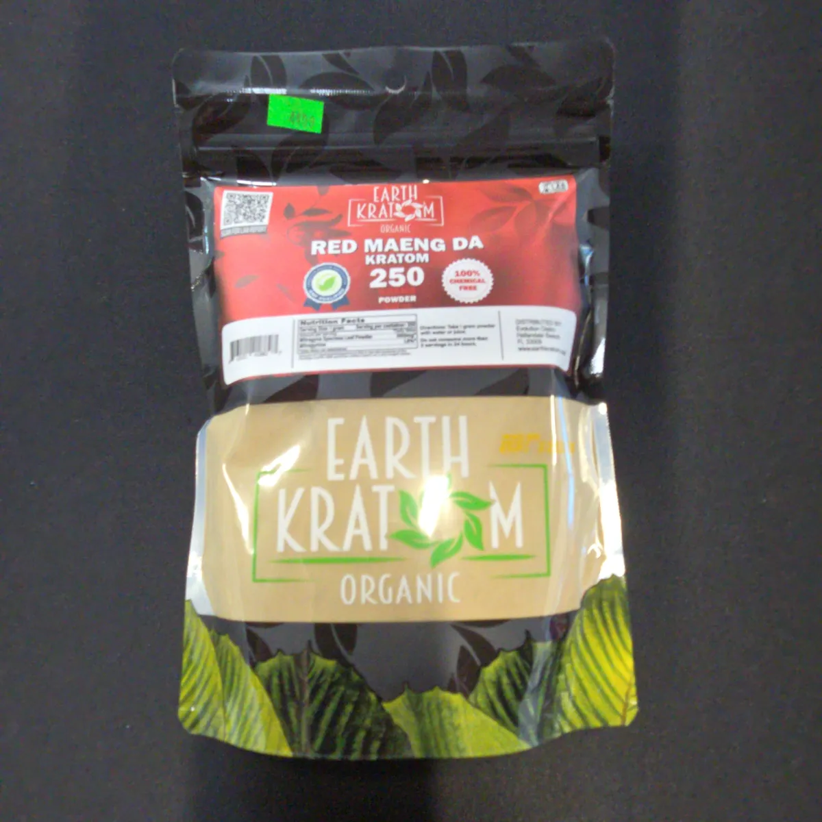 Earth Kratom Red Maeng Da 250g Powder