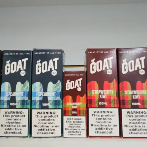 GOAT E-Liquid Vape Juice 3 and 6mg 30 & 100ml Vape Refill