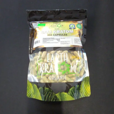 Earth Kratom Bali Kratom 300 Capsules