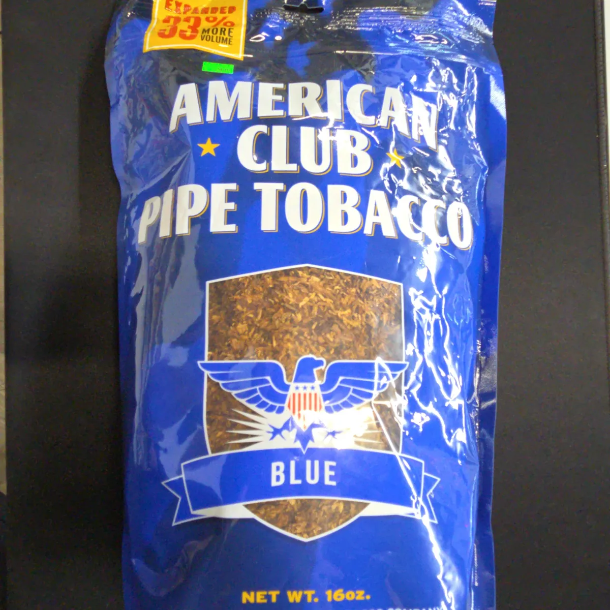 American Club Blue Pipe Tobacco 16oz
