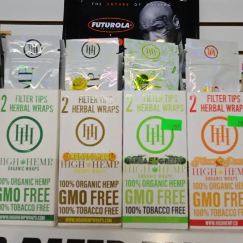 High Hemp Organic Wraps With Tips 2 Count