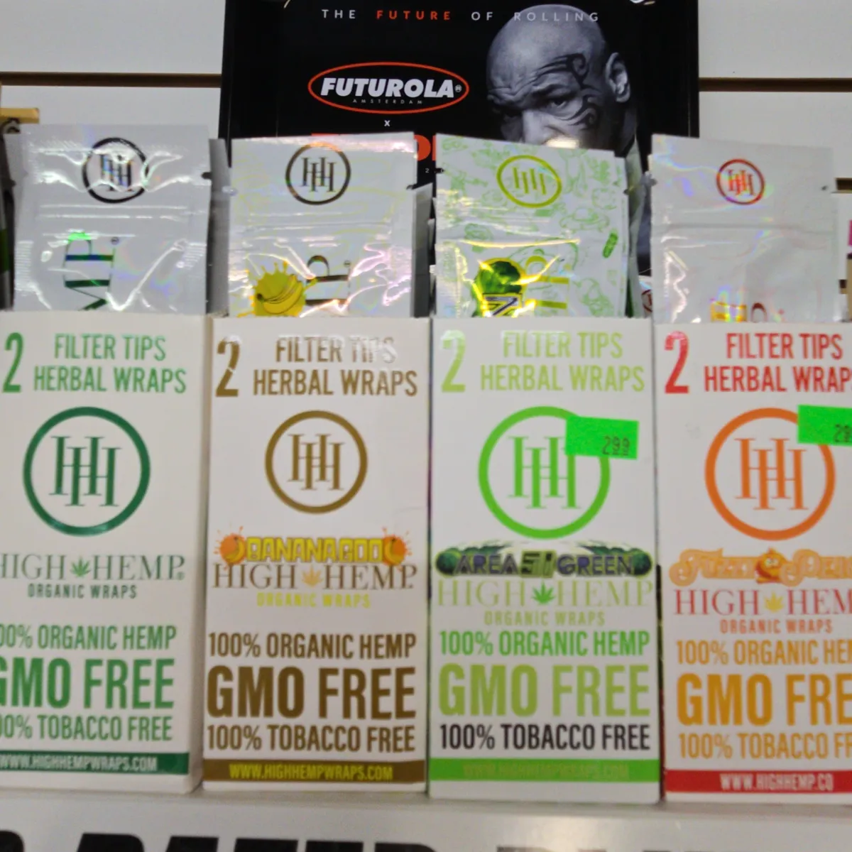 High Hemp Organic Wraps With Tips 2 Count