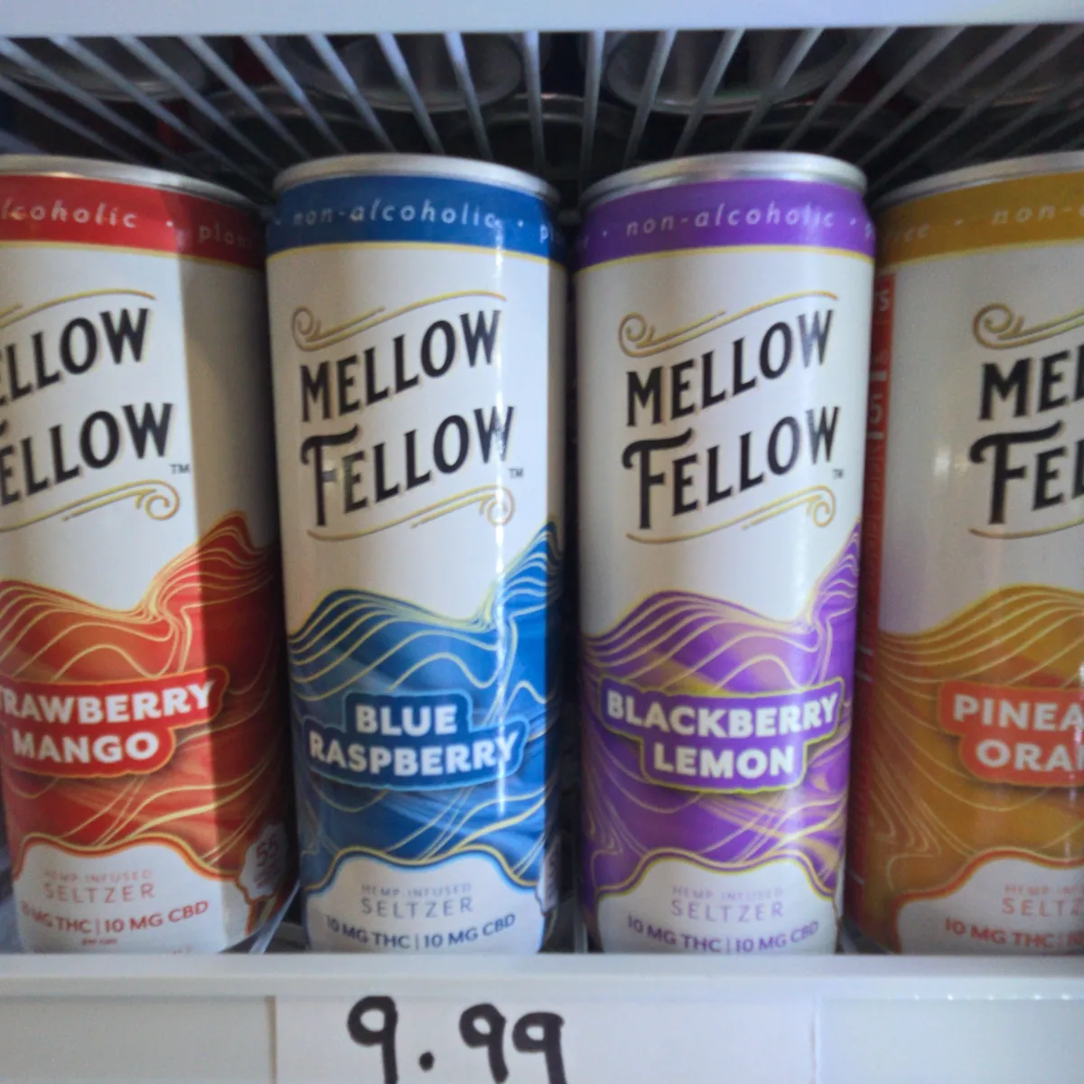 Mellow Fellow THC Seltzer 10mg THC