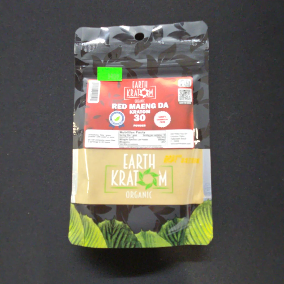 Earth Kratom Red Maeng Da 30g
