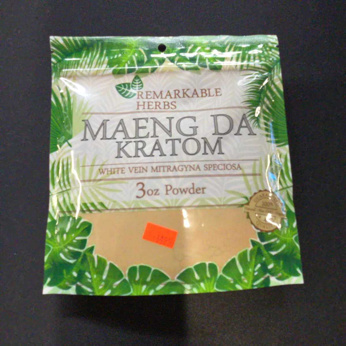 Remarkable Herbs White Maeng Da Kratom 3oz Powder