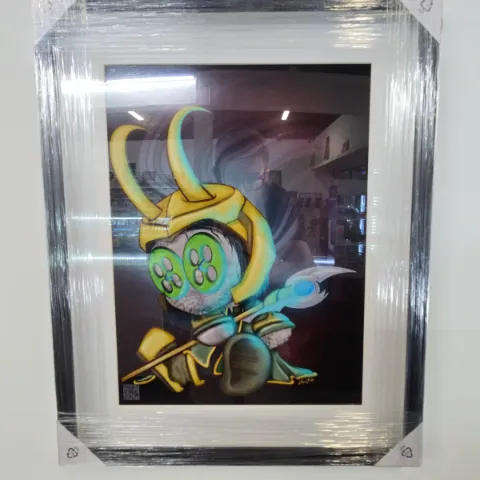Framed Loki Art