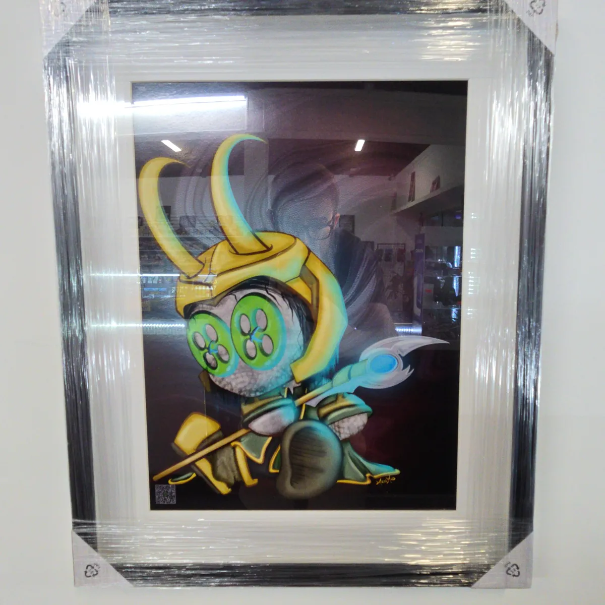 Framed Loki Art