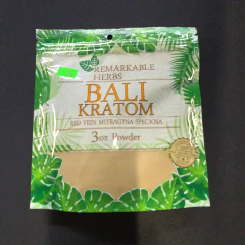 Remarkable Herbs Bali Kratom 3oz Powder