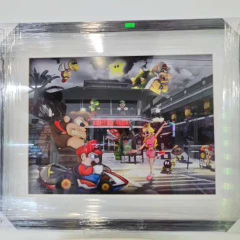 Framed Super Mario Art