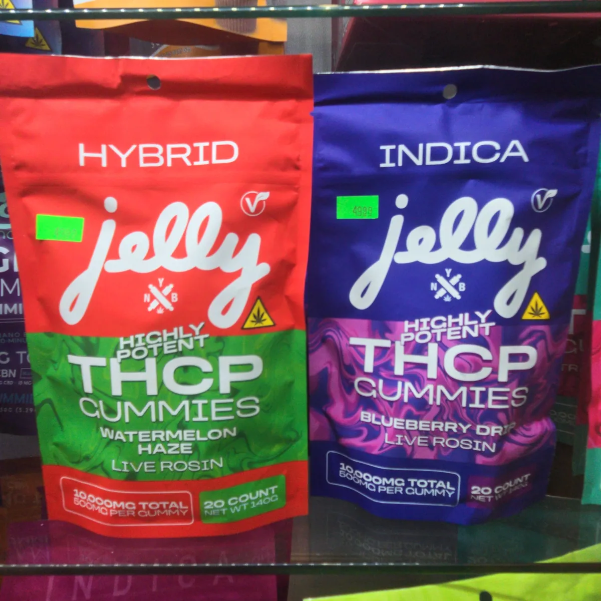 Jelly Live Rosin THCP Gummies 10,000mg Bag