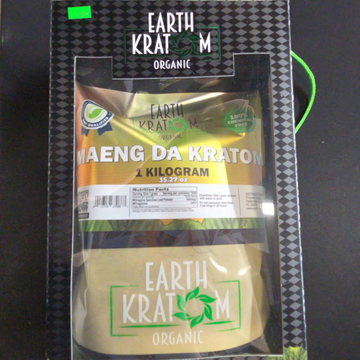 Earth Kratom Maeng Da Kratom 1 Kilo Powder
