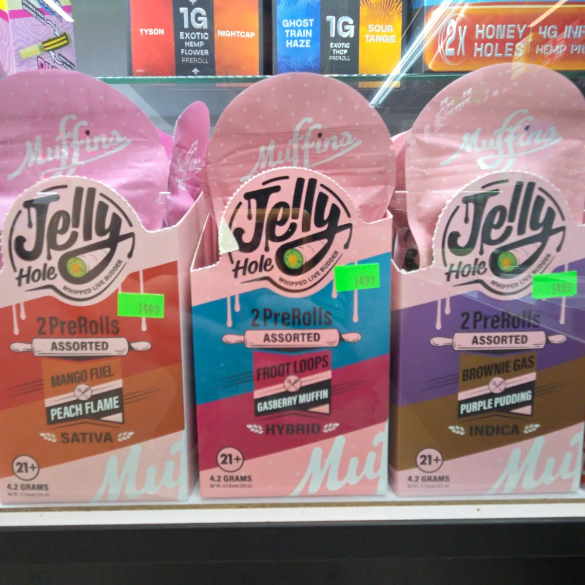 Jelly Hole THC Prerolls 2 Count
