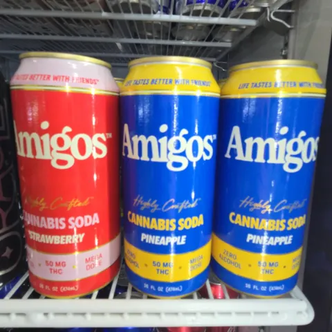 Amigos Cannabis Soda 50mg THC