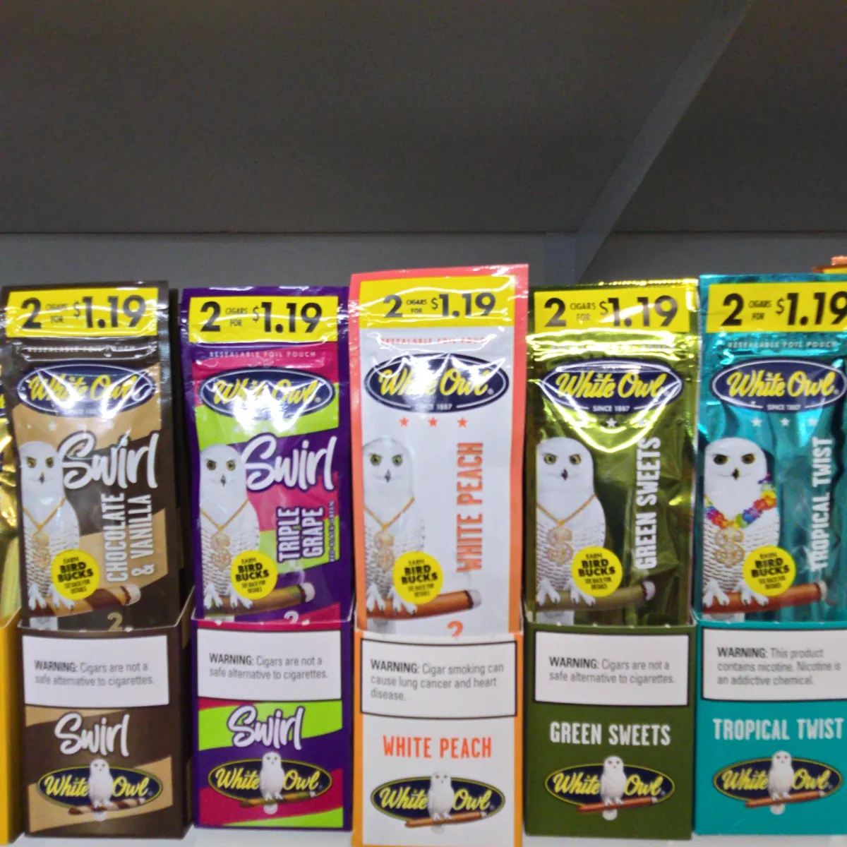 White Owl Cigars 2 Count