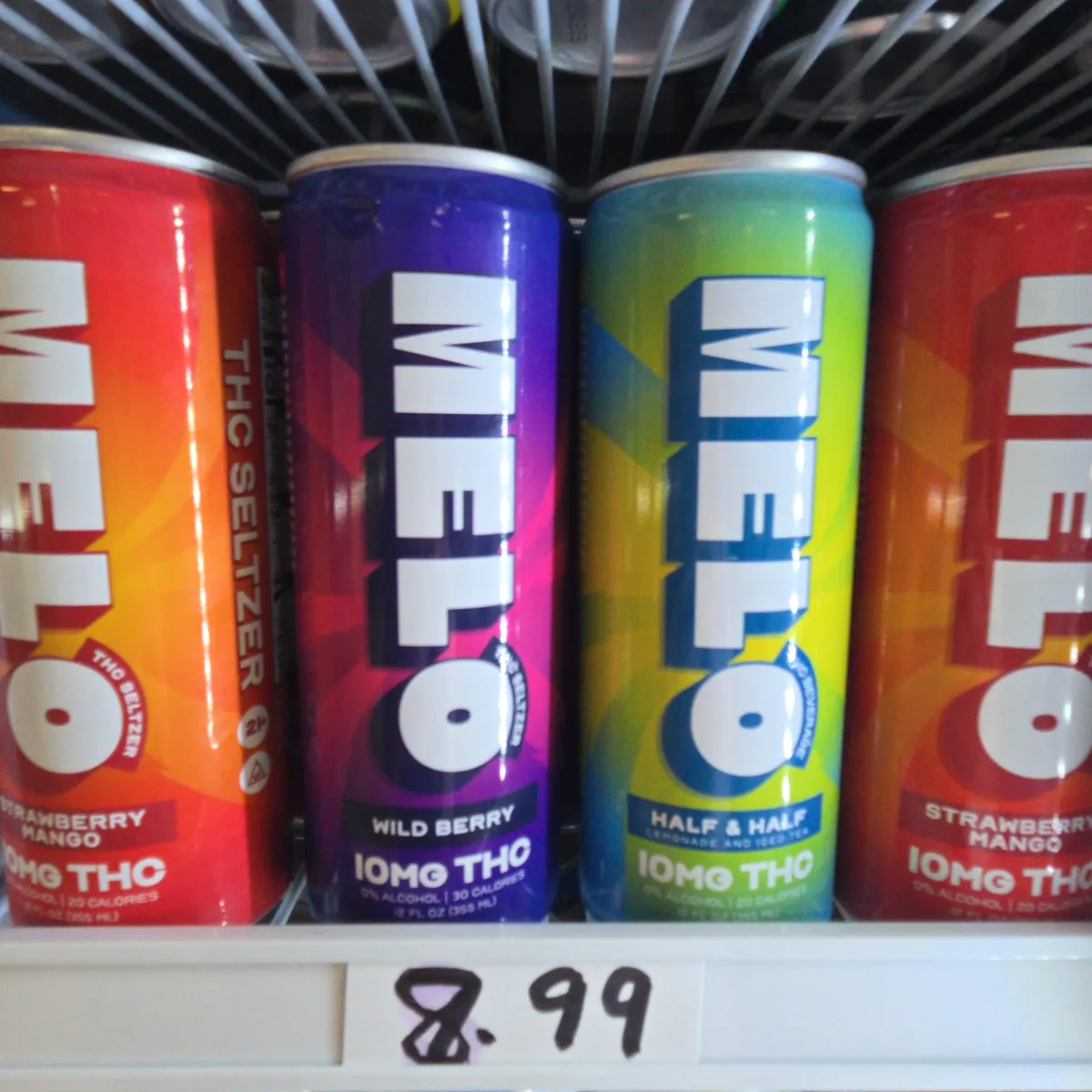 MELO THC Seltzer 10mg THC