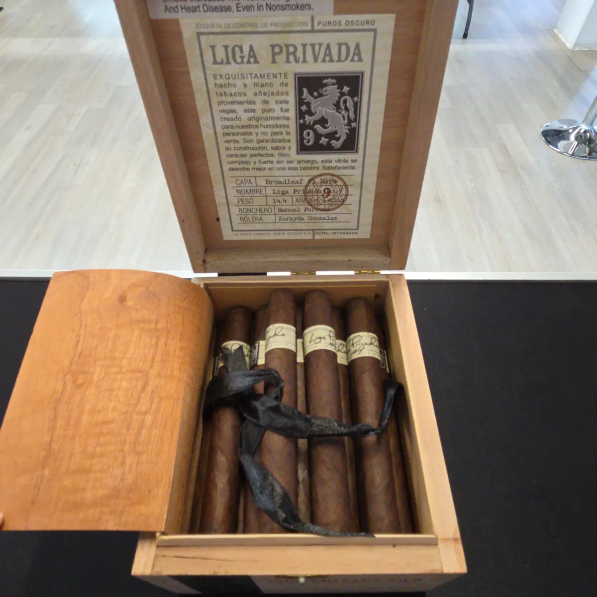 Liga Privada No.9 Broadleaf Dark Cigar