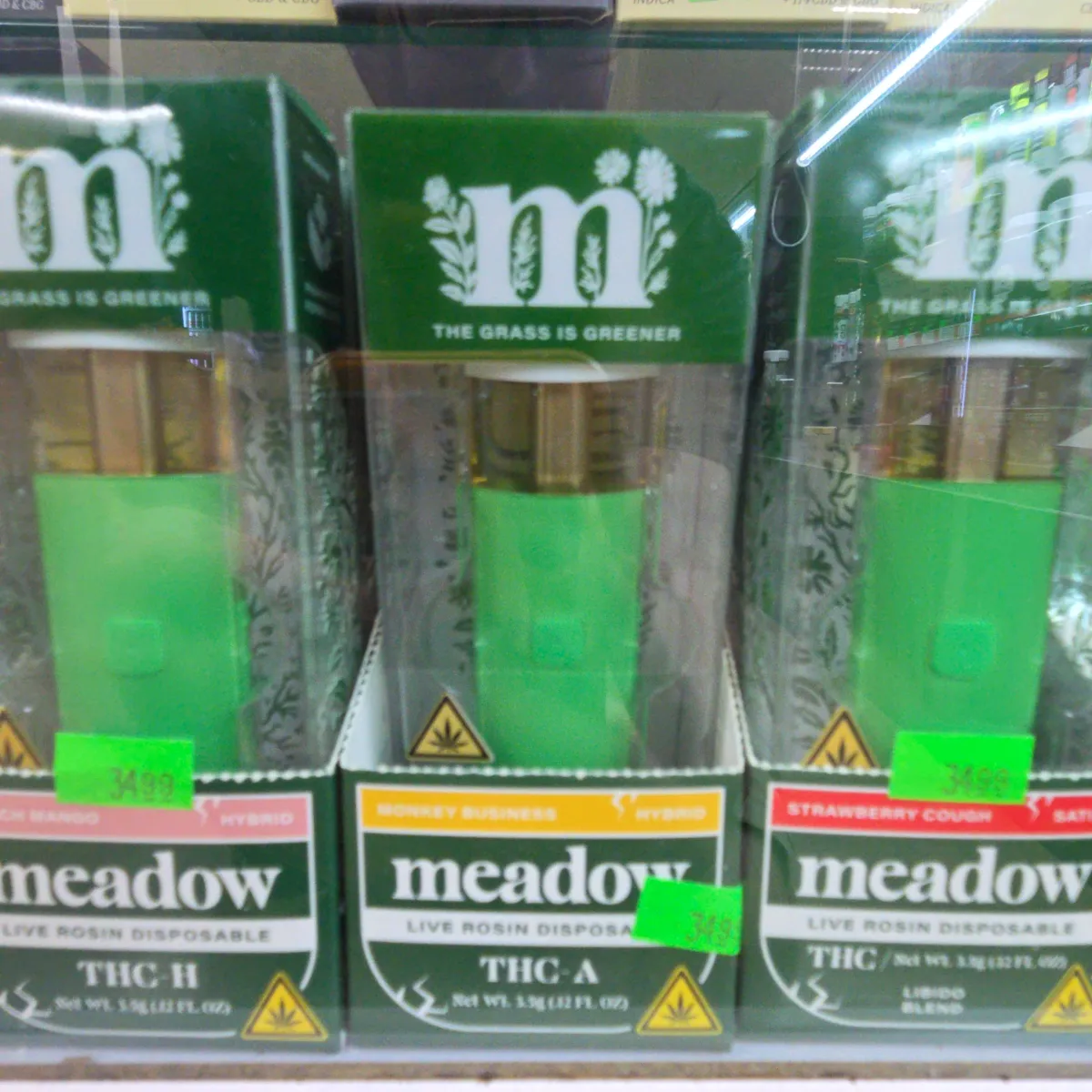 Meadow Live Rosin Disposable Vapes