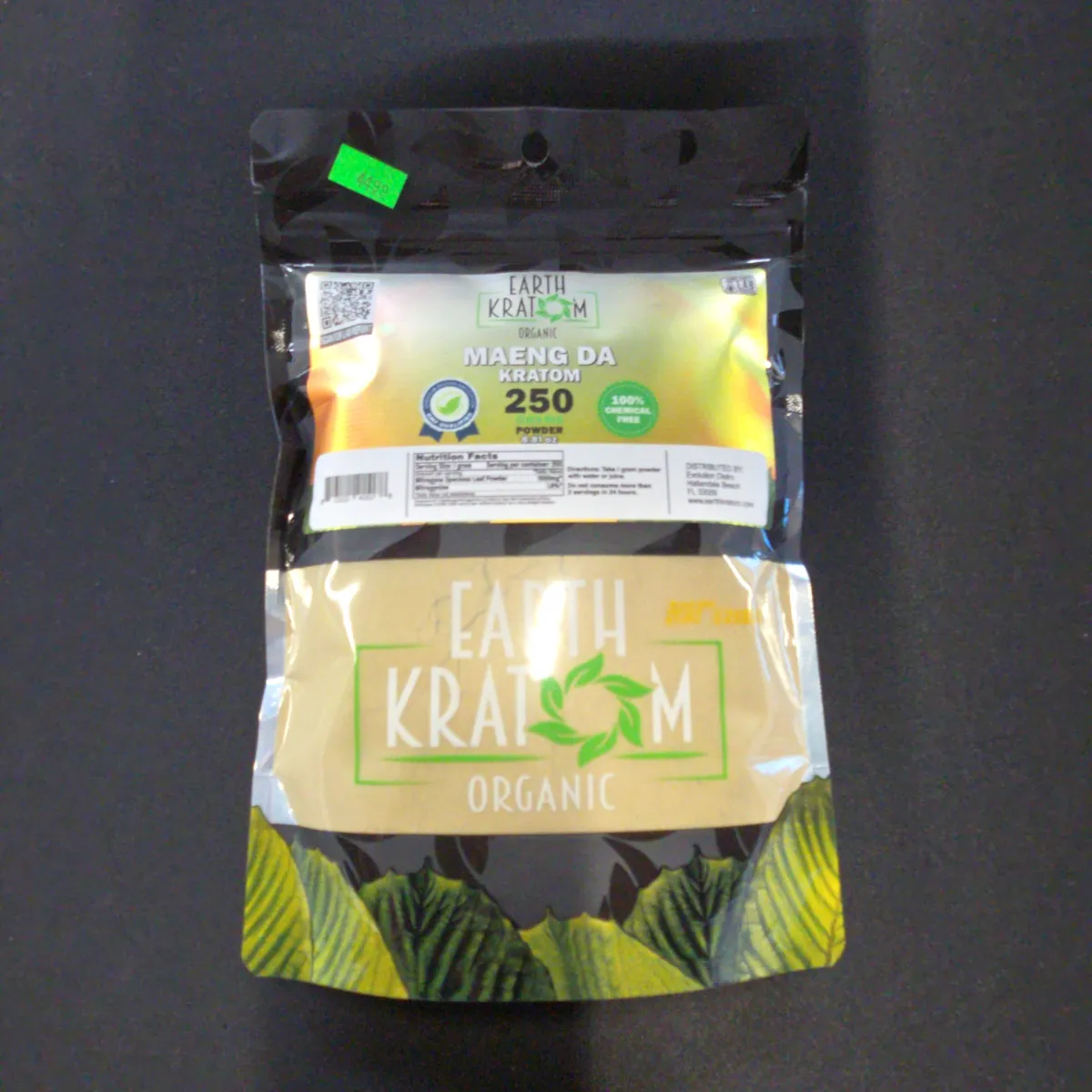 Earth Kratom Maeng Da 250g Powder
