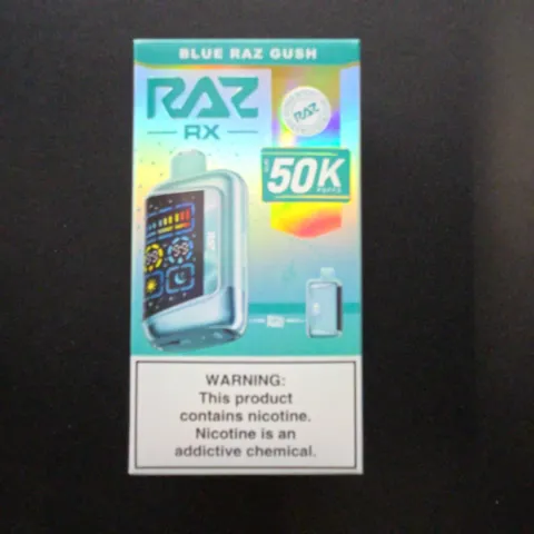 RAZ 50k Blue Raz Gush Vape
