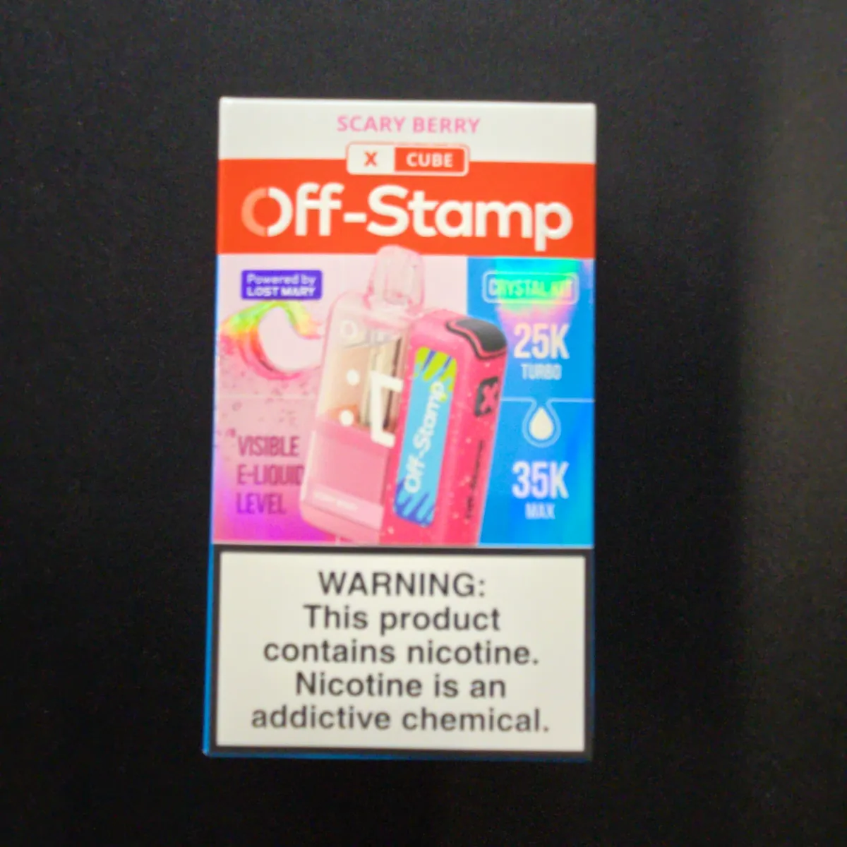 Off-Stamp 35k Scary Berry Vape