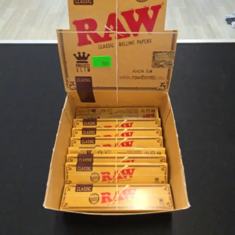 RAW Kingsize Slim Classic Rolling Paper