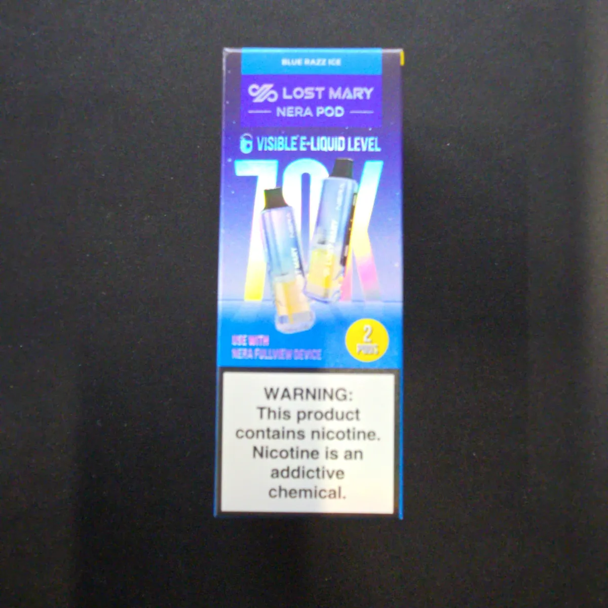 Lost Mary 70k Blue Razz Ice Refill Pods