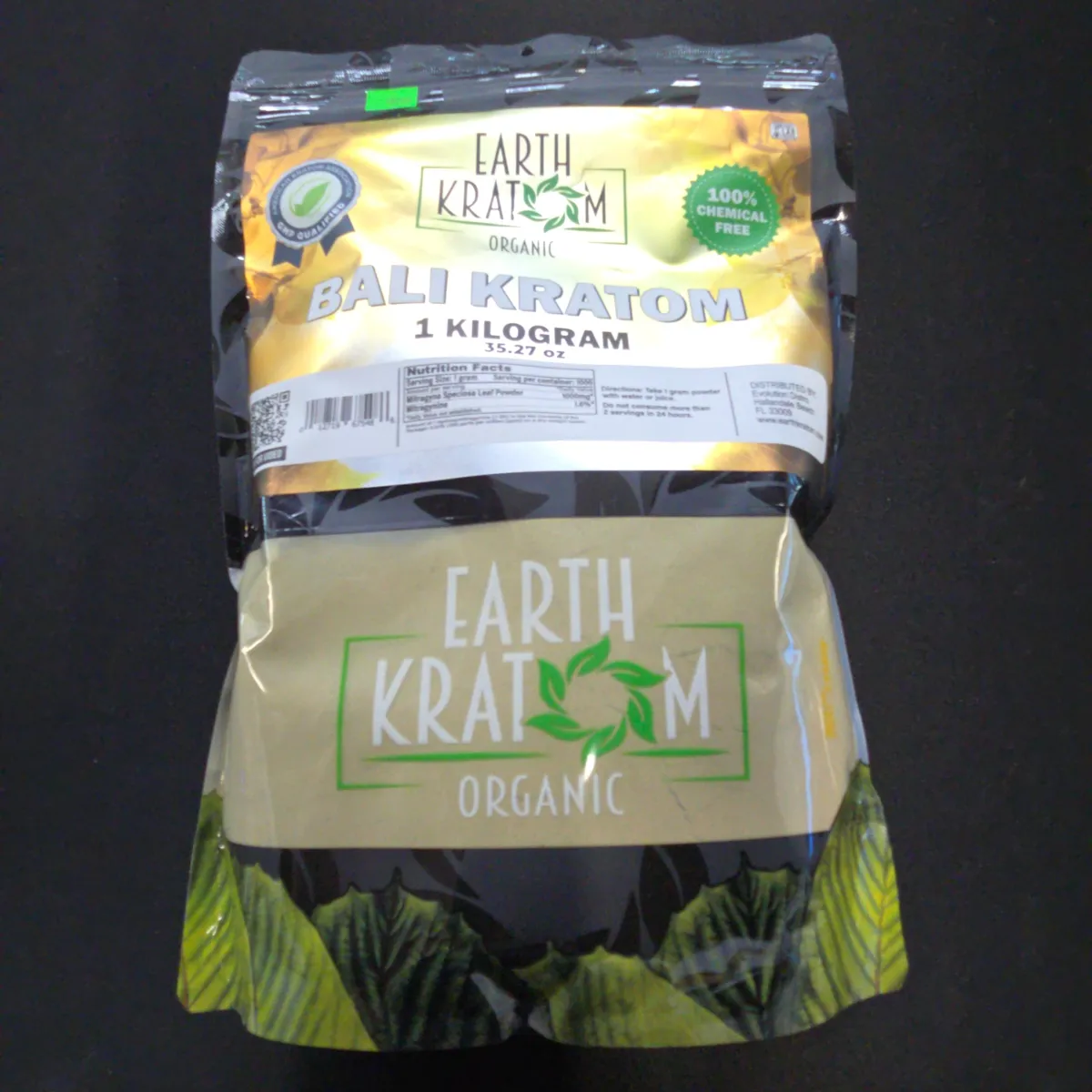 Earth Kratom Bali Kratom 1 Kilo Powder