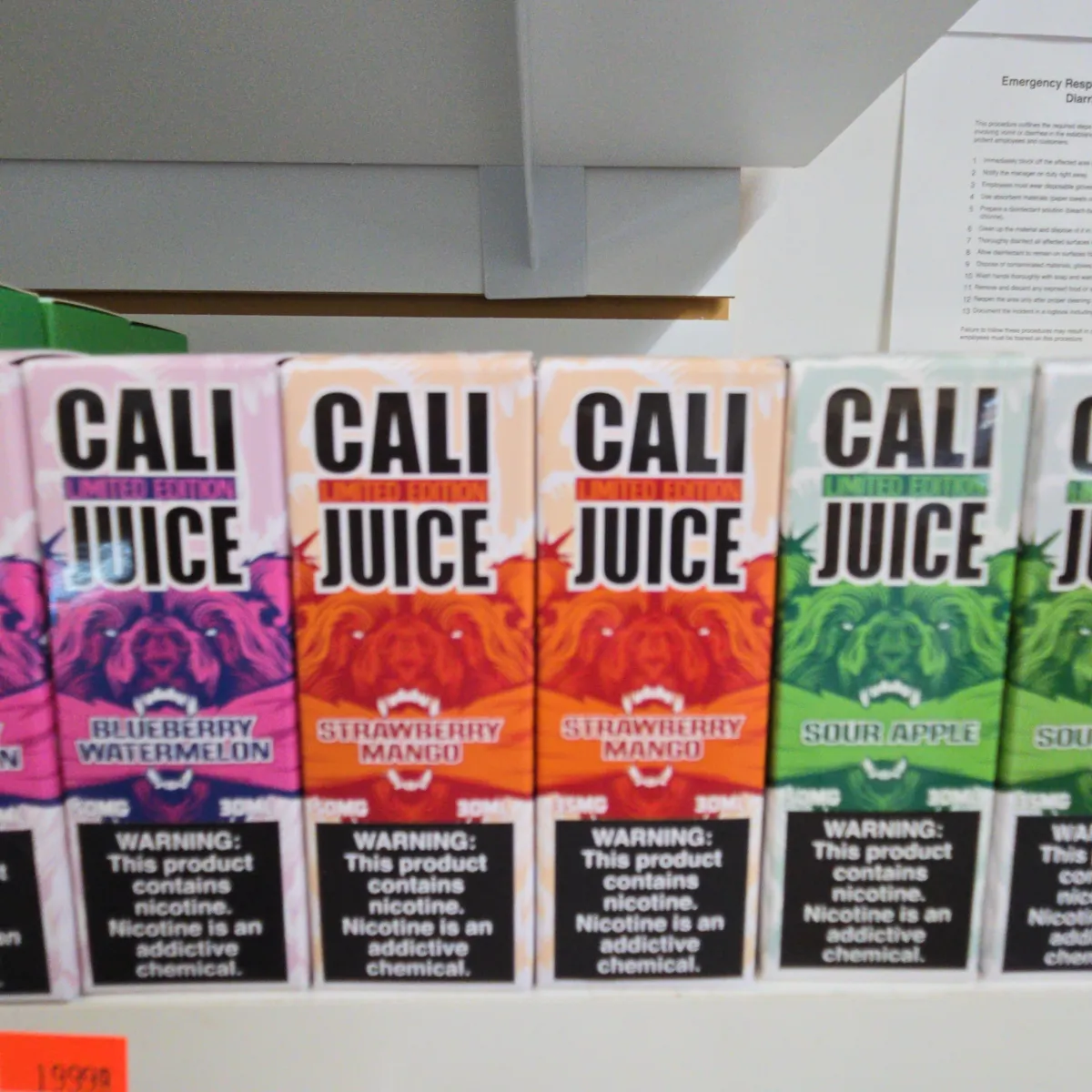 Cali Juice E-Liquid SALT 30ml Vape Refill