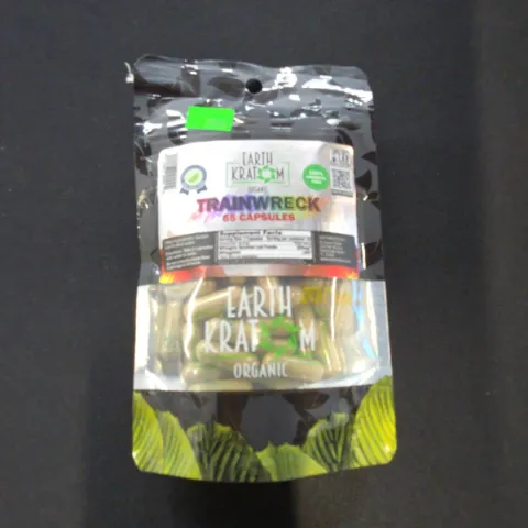 Earth Kratom Trainwreck 65 Capsules