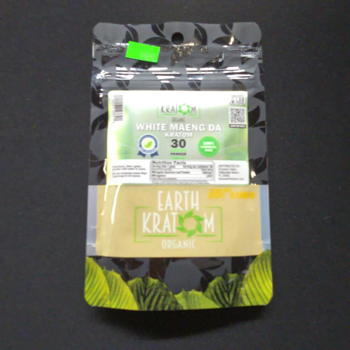 Earth Kratom White Maeng Da 30g Powder