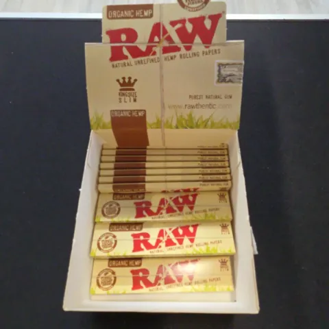 RAW Organic Hemp Kingsize Slim Rolling Paper