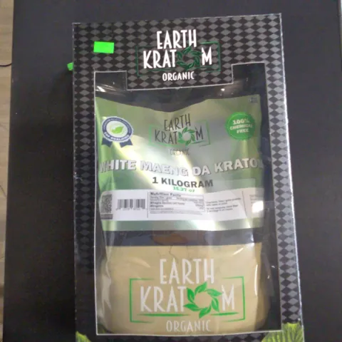 Earth Kratom White Maeng Da 1 Kilo Powder