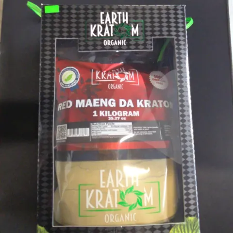 Earth Kratom Red Maeng Da 1 Kilo Powder