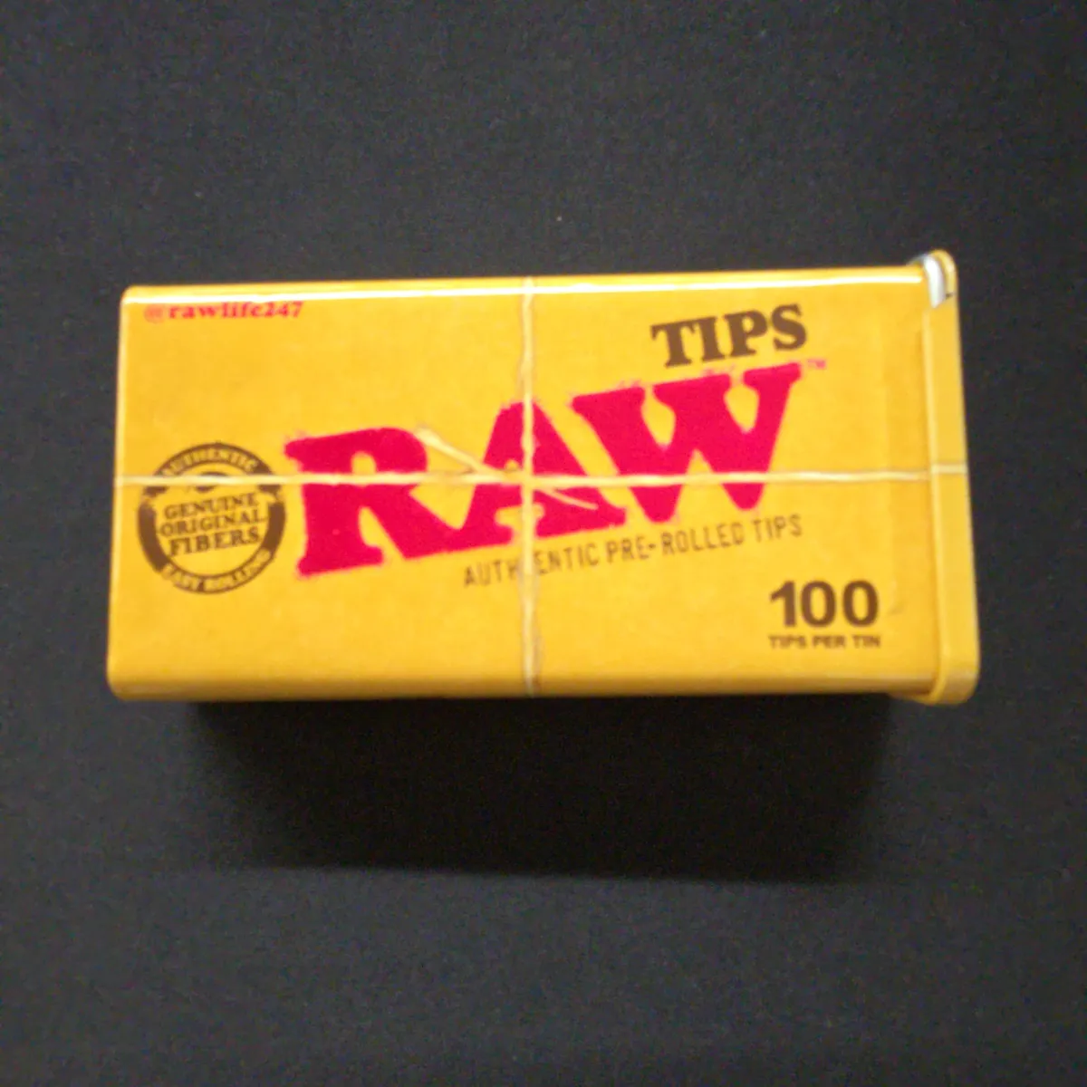 RAW Tips Tin 100 Count