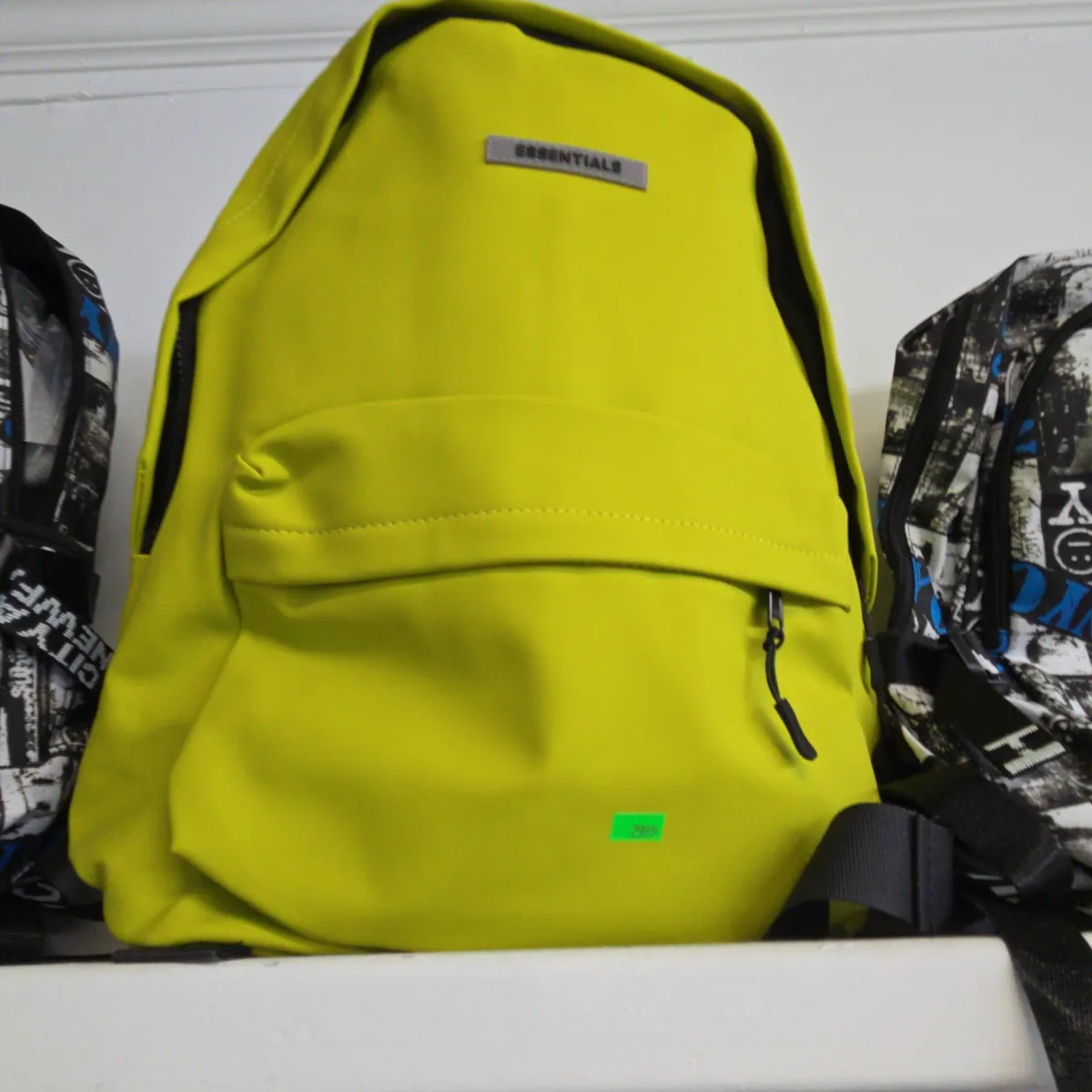 Essentials Yellow Backpack