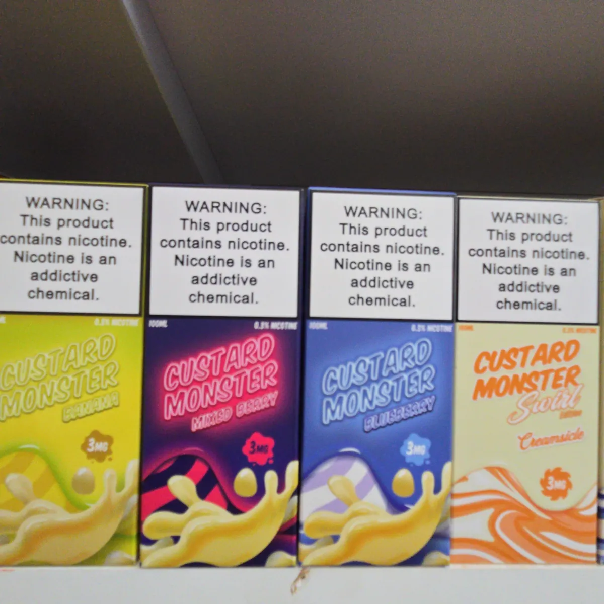 Custard Monster E-Liquid Vape Juice 3mg 100ml Vape Refill